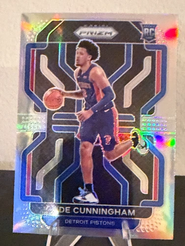 2021-22 Panini Prizm Cade Cunningham #282 Silver Prizm (RC)
