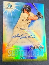 2023 Bowman Chrome Sal Frelick Sights On September Auto /30 