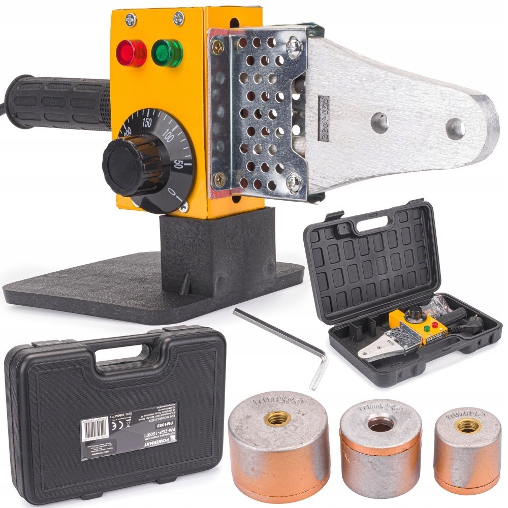Soudeuse à Plastique 1500W POWERMAT polypropylène polyéthylène PPR