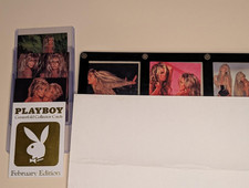 Playboy cards of Barbi Twins (3) and three other Barbie Twin cards