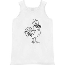 'Rooster with Sunglasses' Adult Vest / Tank Top AV063114
