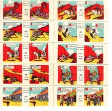 Australian issued Siang Hong 3D Stereoscope cards FULL SET  Ramon's Revenge