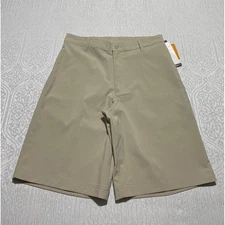 Champion Golf Shorts Mens 30 W Beige Advanced High Performance Stretch NWT