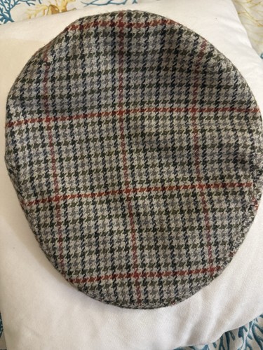 Huddersfield Townend & Co Limited Coppola uomo pied de poule grigio 7 (57) prezzo ebay