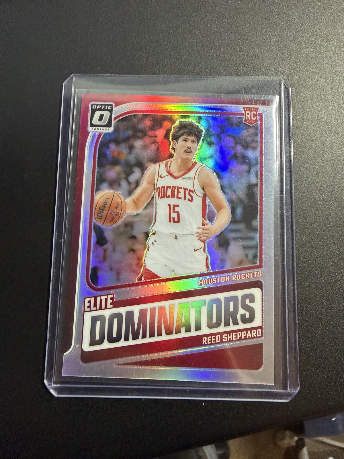 2024-25 Panini Donruss Optic - Elite Dominators Reed Sheppard #5 Holo Prizm (RC)