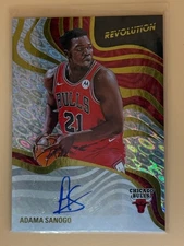 2024-25 Panini Revolution Adama Sanogo Signature #RS-AMA Auto Bulls
