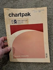 Vintage 1982 Chartpak Graphic Products Catalog Lettering Typography