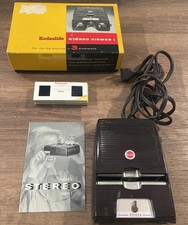 Kodaslide Stereo Viewer Model 1 With AC CONVERTER Slides Tested