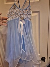 Costume Gallery Light Blue Lyrical Costume Med Adult