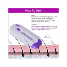 Epilator Women Painless Touch Facial Body Hair Removal Depilator Shaver