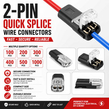 100-1000Pcs Double Wire Plug Connector Cable ...