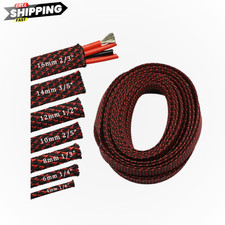 30ft PET Expandable Sleeving Wire Cable Sleev...