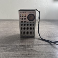 Vintage SONY TR-4100 AM Solid State Pocket Transistor Radio Tested  Working