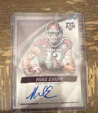 Panini 2015 Texas A&M Mike Evans Autograph Football Card Team Collection