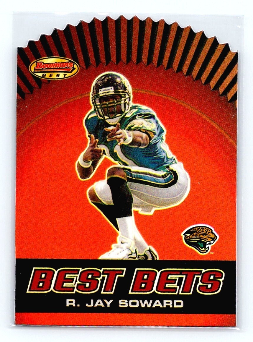 2000 Bowman's Best #B9 R. Jay Soward Best Bets Refractor RC Die Cut