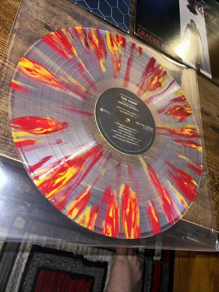 The Crow (Original 1994 Score) by Revell, Graeme (Fire Colored Ltd Record, 2015) - Image 2 of 4