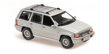 Minichamps Jeep Grand Cherokee 1995 Silver 1:43 Diecast Model Car