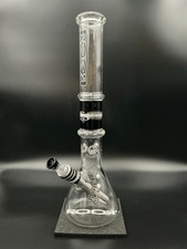RooR x Chase Adams Collaboration Beaker w/Mike Fro Slide and Worked Down Stem