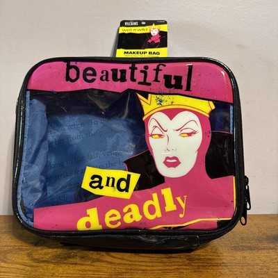 EVIL QUEEN Make Up Bag Disney Villans Wet N Wild MULTICOLOR Cosmetic Case