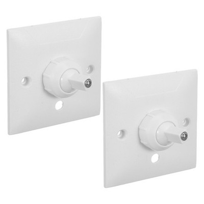 2 Pcs Infrarot-Detektorhalterung Alarmhalterung Hausalarmhalterung