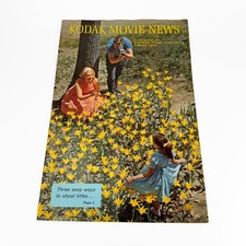 Kodak Movie News Magazine Spring 1963 Vintage Photography Film