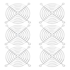 90mm Fan Finger Grill, 6 Pack Metal Grill Protector for 90mm