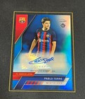 Pablo Torre 2022-23 Topps Chrome Barcelona Auto Blue Refractor 37/75 RC #AU-PT