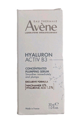 Avene Hyaluron Activ B3 Concentrated Plumping Serum 1 fl. oz. NEW IN BOX
