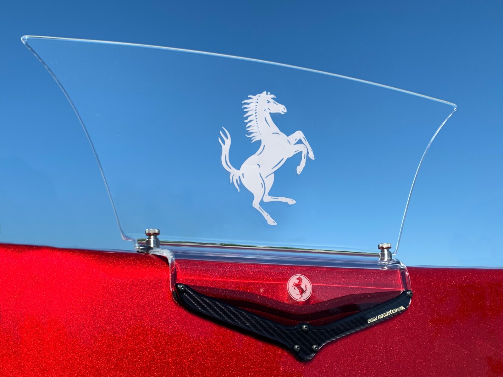 Wind Deflector Fits Ferrari 360 & 430 Spider 1999-2009 Windscreen & Light Kit