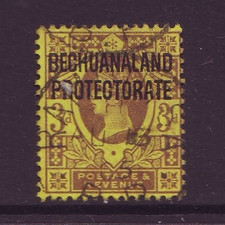 Bechuanaland Protectorate - 1897 - 3 Pence violet on yellow paper - Used