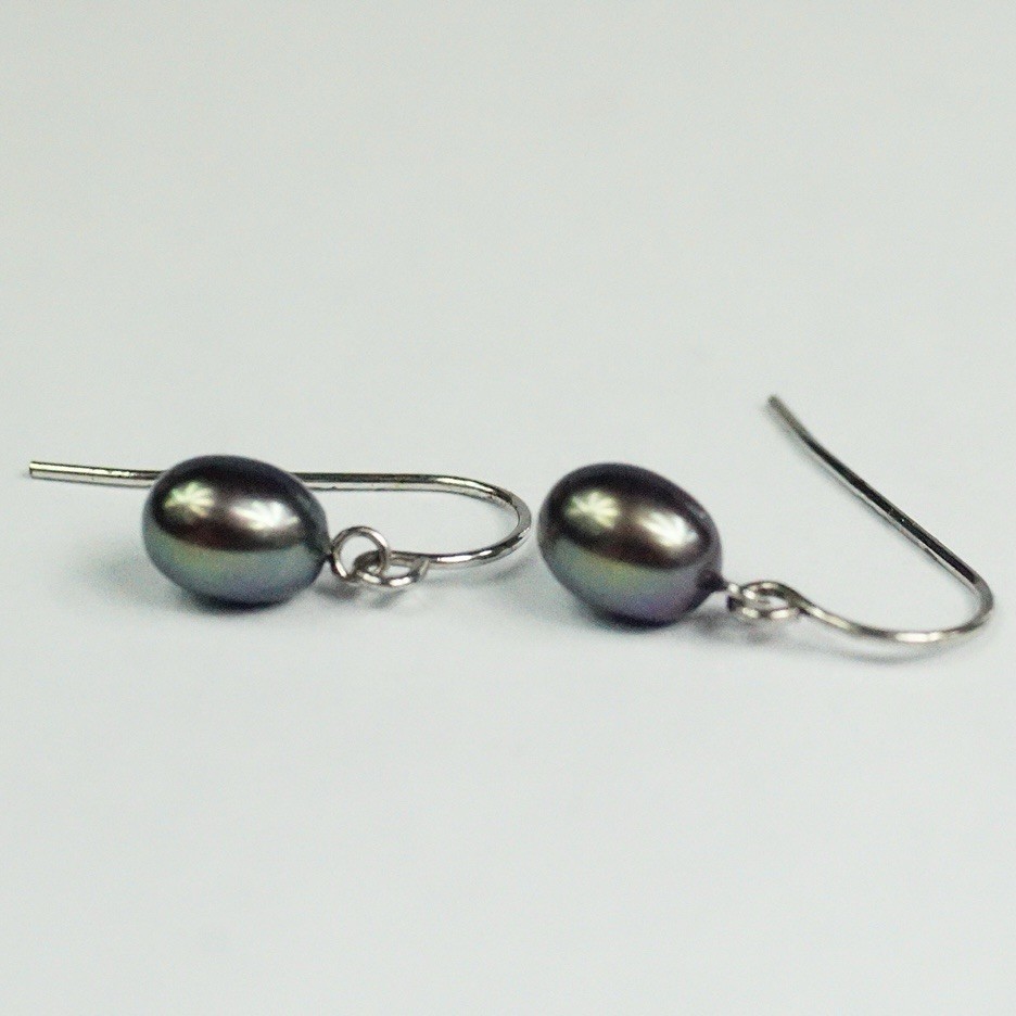 Honora Sterling Silver Hook Drop Dangle Iridescen… - image 7