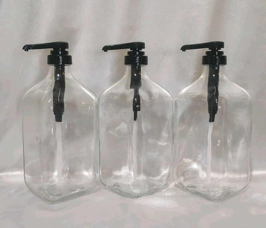 Lot of 3 Target Bullseye Playground 10.4” Large Glass Dispenser (NEW)