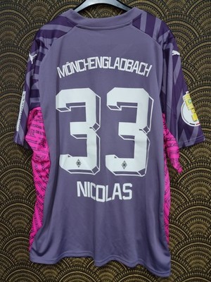original Spielertrikot Trikot Borussia Mönchengladbach Nicolas 33 white f1427