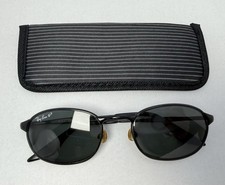 VTG RAY BAN-RB 3003 W3079-Highstreet MS Black Metal Sunglasses Bauch and Lomb