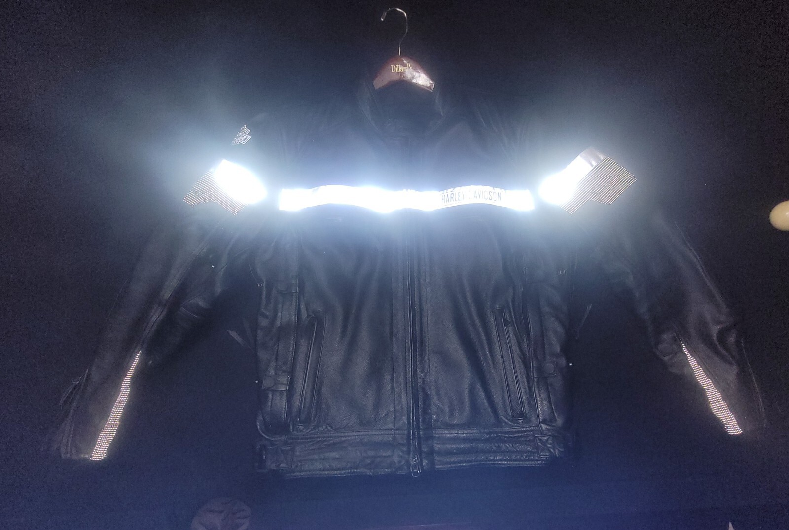 Harley Davidson Evolution Leather Jacket Model 98… - image 4