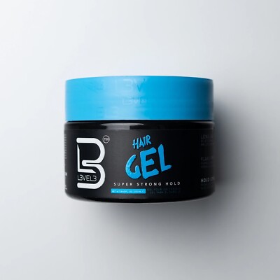 Level3 L3vel3 LV3 Super Strong Hold Hair Gel Flake-Free Formula 8.45oz/250ml