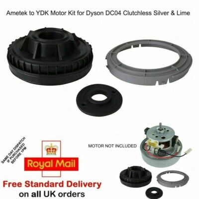 PASST ZU DYSON DC04 KUPPLUNGSLOS SILBER & LIMETTE MODELL STAUBSAUGER AMETEK zu YDK MOTOR KIT