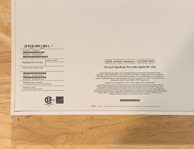 M1MacBook Pro 13inch Space Gray (512GB SSD,8GB of memory) MAGIC