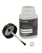 200x Touch Up Paint Pots Mixing Plastic Bottles Brush Car Bodyshop Smart Repair