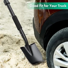 Garden Shovel Big Grip Handle Metal Strong Shovel Spade for Digging Trimming B