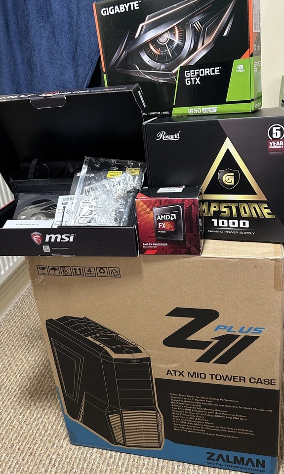 PC Gaming NVIDIA GTX 1650 S 32GB RAM AMD 8 Core 4.0Ghz Cooler 2TB SSHD 240GB SSD - Image 2 of 4