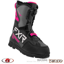 NEW FXR X-Cross Pro BOA Snowmobile Boot Black ops/ Fuchsia size 5 7 8 9