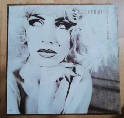 Eurythmics  - Savage (Vinyl LP - RCA  - 1987) + POSTER 