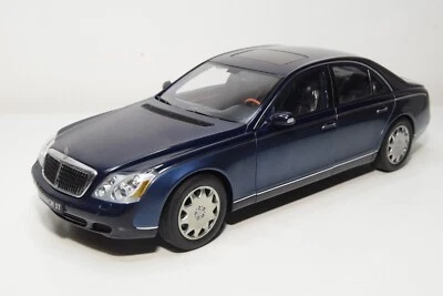 B40 1:18 AUTOART MAYBACH 57 MET. BLUE MINT COND. VERY RARE ! - Photo 1/4