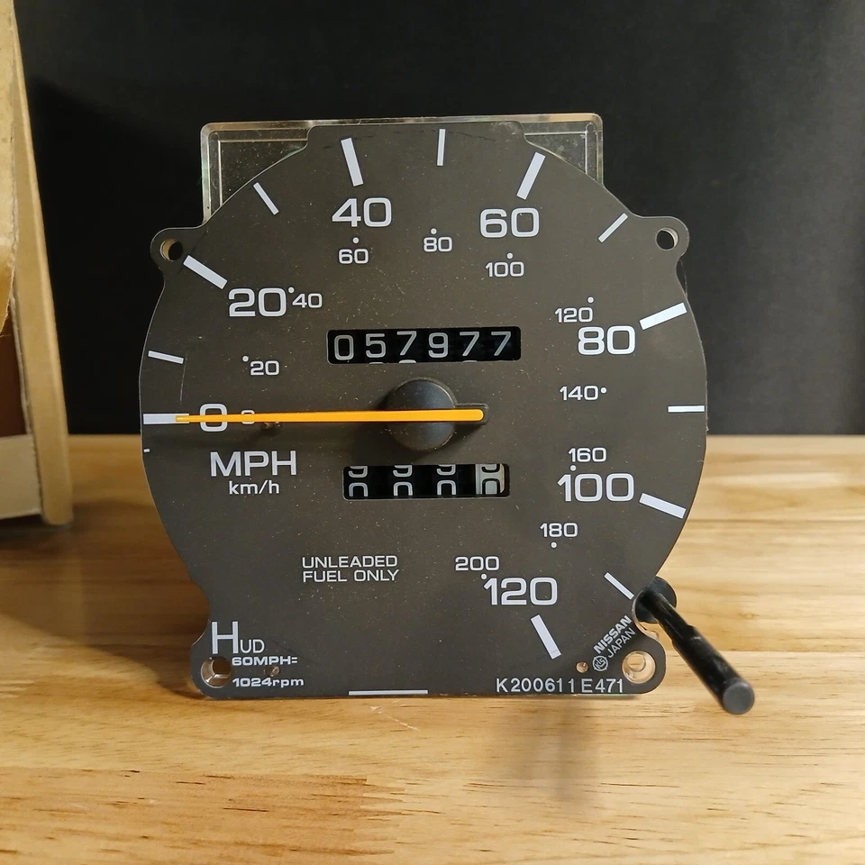 1993 - 1995 年日产 Altima Stanza 速度表总成原始设备制造商全新无标签 #24820-1E471 — 第 2/4 张图片