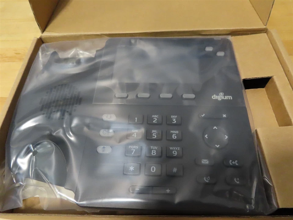 Digium D60 IP 2-Line Phone with HD Voice, Backlit Display 1TELD060LF Sangoma - Image 4 of 4