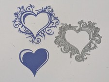 Decorative Heart Cutting Die Scrapbooking Card Making Die 56