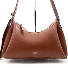 Polene Umi Shoulder Bag Brown