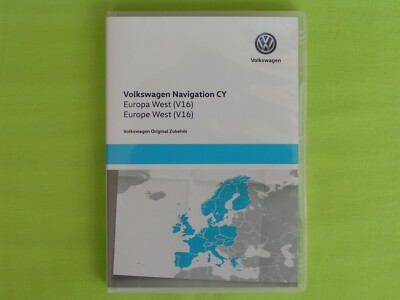 DVD NAVIGATION CY EUROPA 2019 V16 VW RNS 510 SKODA COLUMBUS OCTAVIA SUPERB YETI