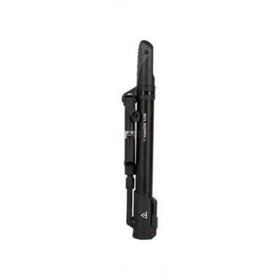 Topeak Mini Morph G Minipumpe mit Manometer - Schwarz